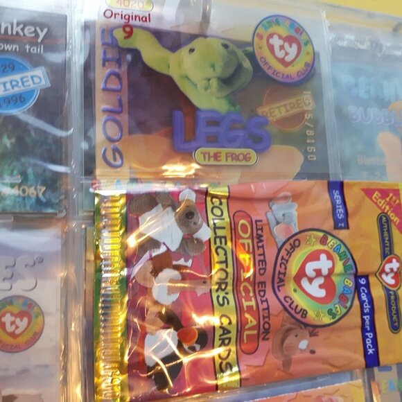 TY Beanie Babies Collectors Cards Rare LOT - Picture 3 of 10